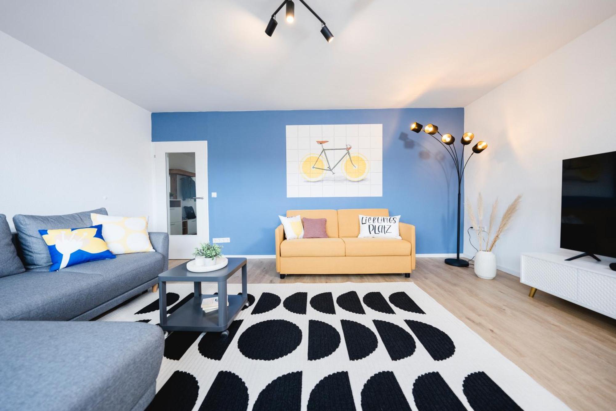 Stadtrand Oase Karlsruhe Mit Balkon Extérieur photo