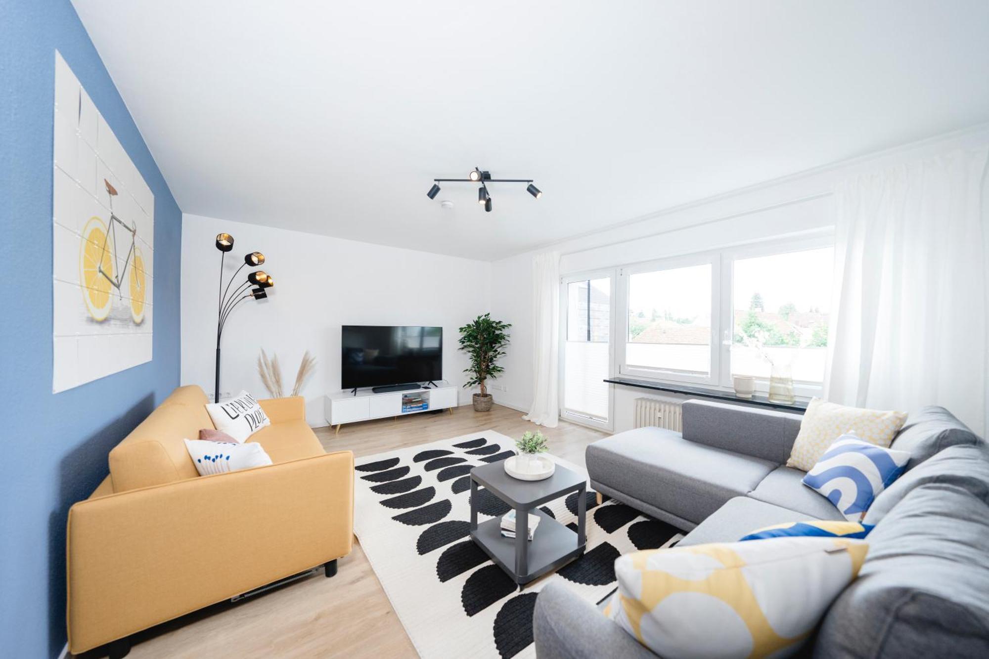 Stadtrand Oase Karlsruhe Mit Balkon Extérieur photo